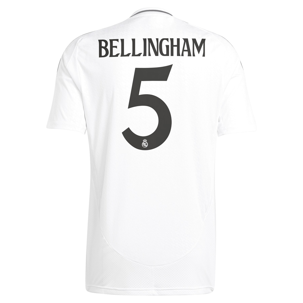 Bellingham 5 Jersey Real madrid Home Mens 2024/25 New Adult