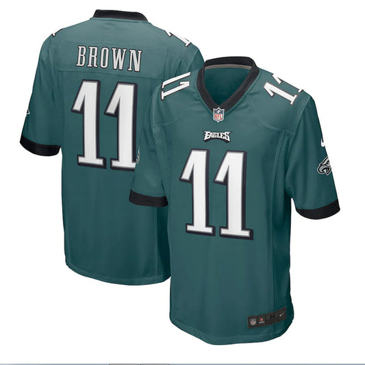 Brown 11 Philadelphia Eagles Jersey Shirt Kit Adult