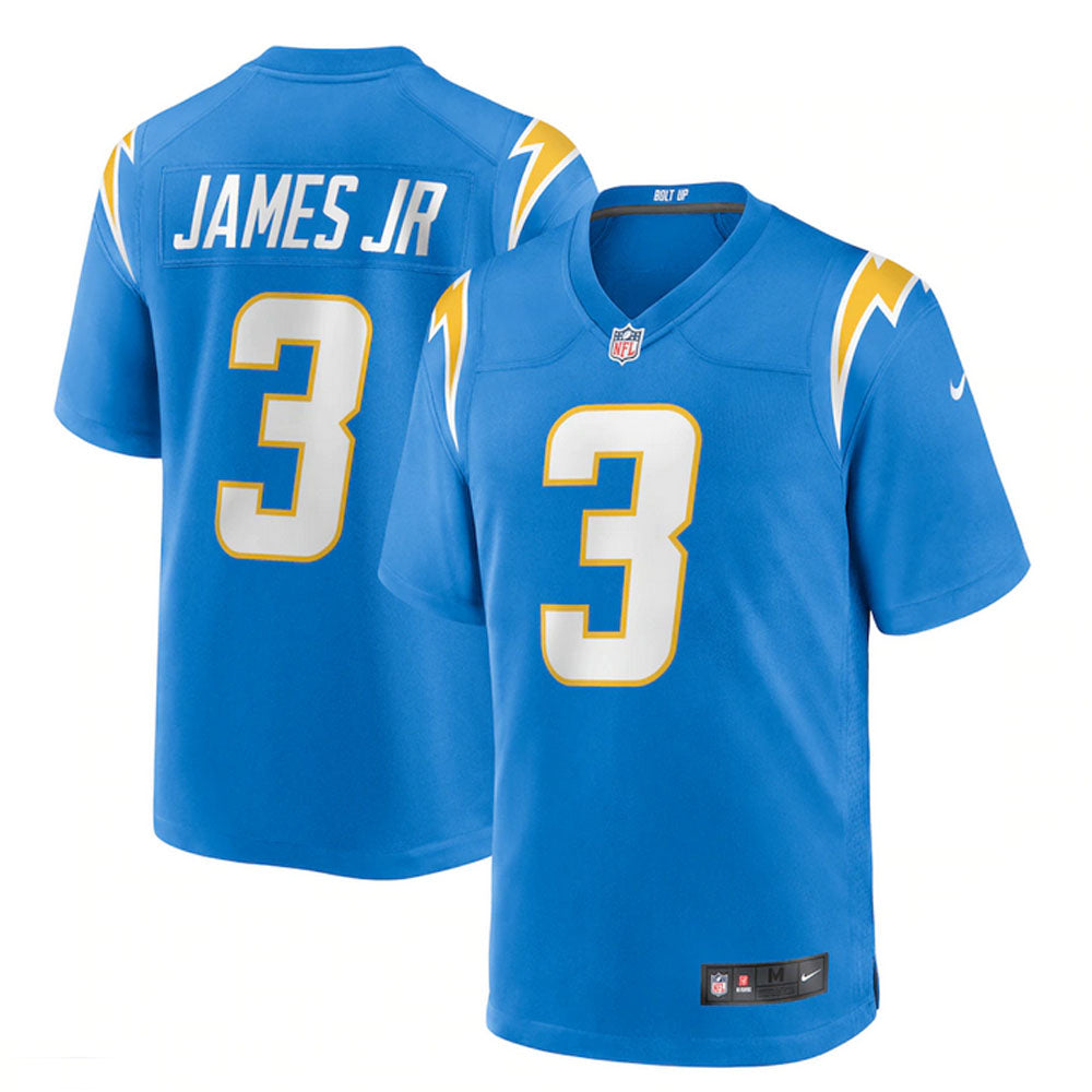 James JR 3 Los Angeles Chargers Jersey Shirt Blue Kit Adult