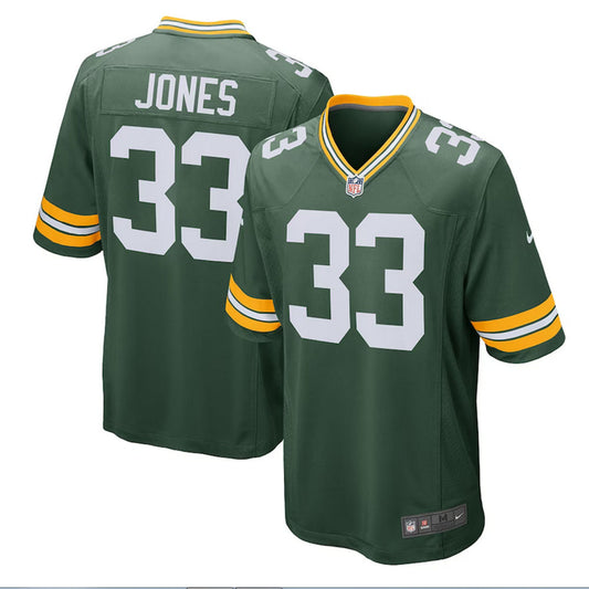 Jones 33 Green Bay Packers Jersey Shirt Kit Adult