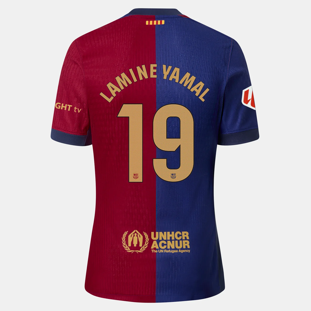 Lamine Yamal 19 Barcelona Jersey Home Mens 2024/25 New Adult Kit