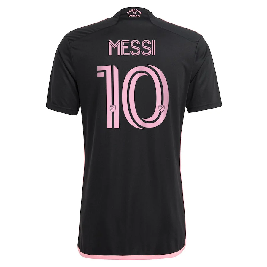 Messi 10 Jersey Inter Miami Black Away Mens 2024/25 New Adult