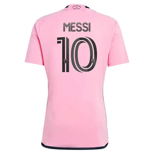 Messi 10 Jersey Inter Miami Pink Home Mens 2024/25 New Adult