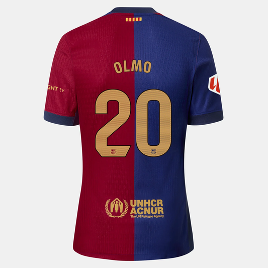 Olmo 22 Barcelona Jersey Home Mens 2024/25 New Adult Kit