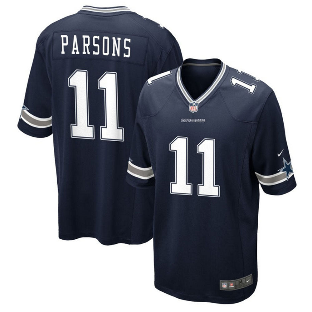 Parsons 11 Dallas Cowboys Jersey Shirt Navy Kit Adult