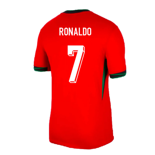 Ronaldo 7 Portugal Jersey Home Mens 2024/25 New Adult