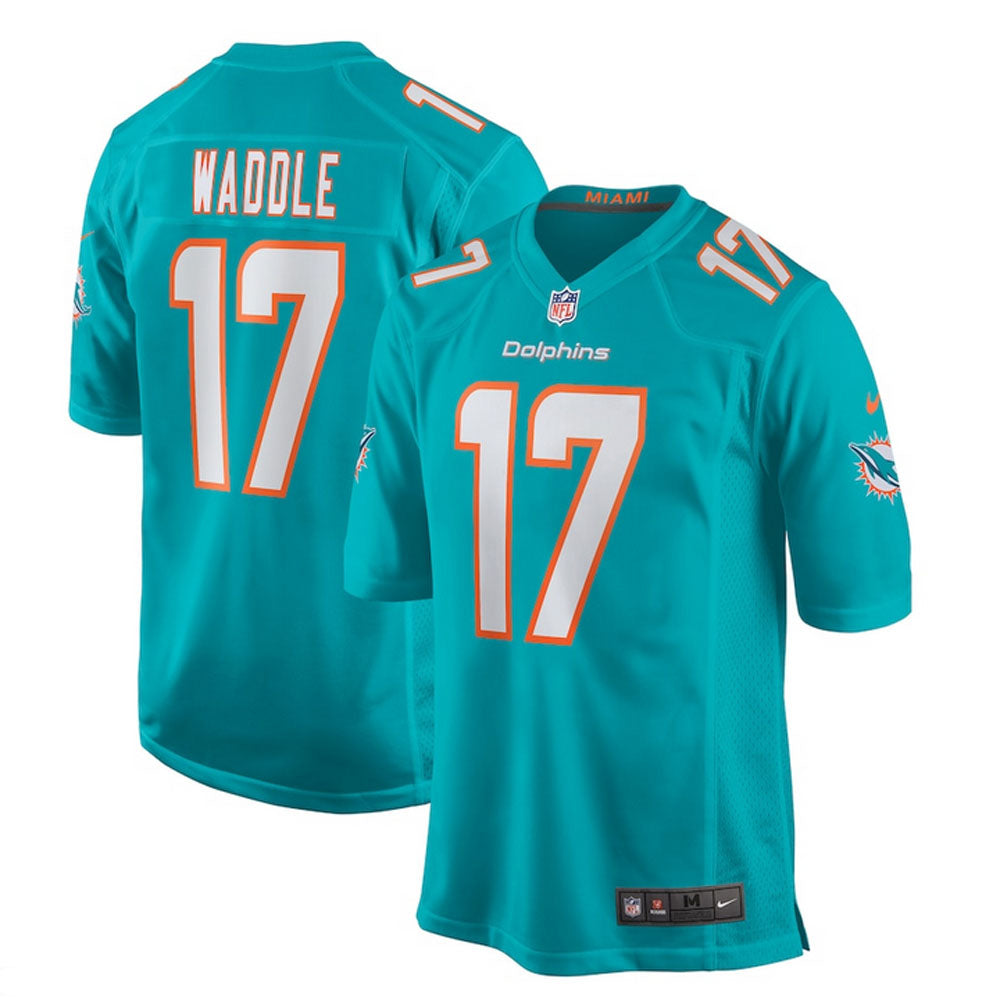 Waddle 17 Miami Dolphins Jersey Shirt Kit Adult